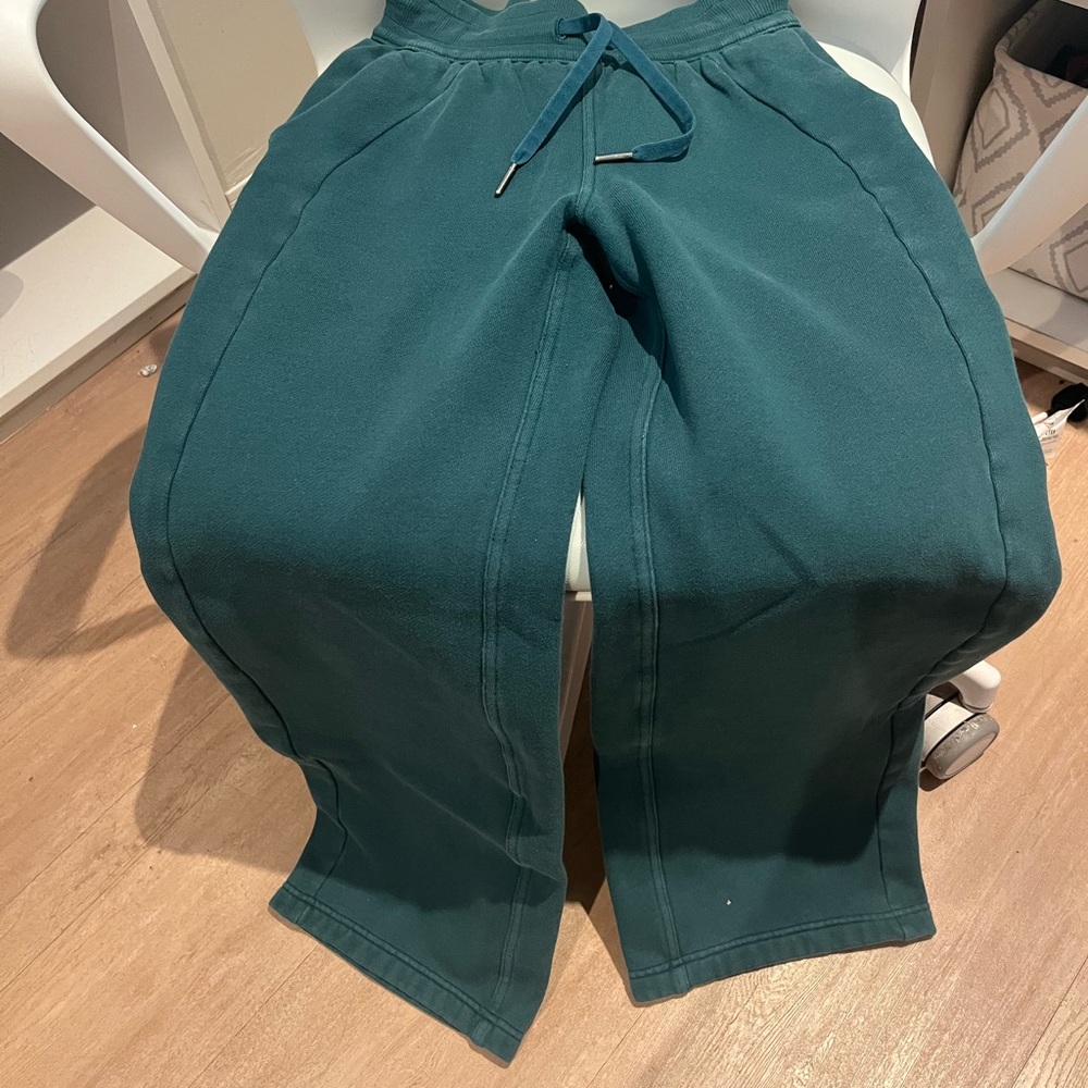 lululemon athletica Teal Wide Leg Pants